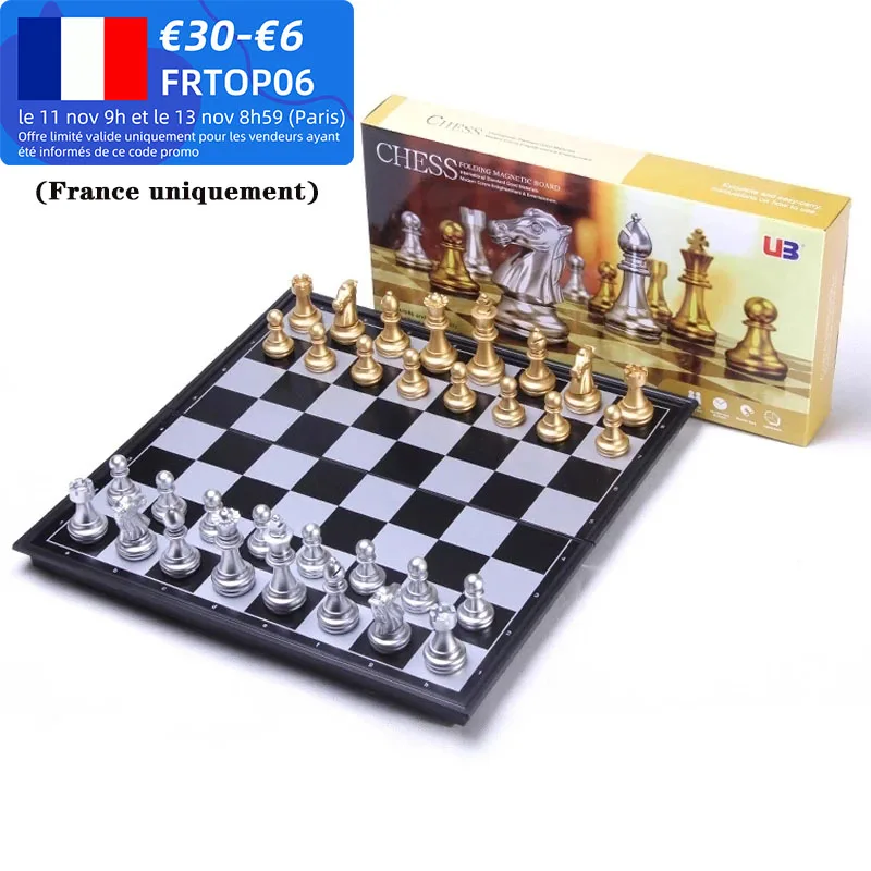 

32/36cm Big Size Medieval Chess Sets With Magnetic Large Chess board 32 Chess Pieces Table Carrom Board Games Figure Sets szachy