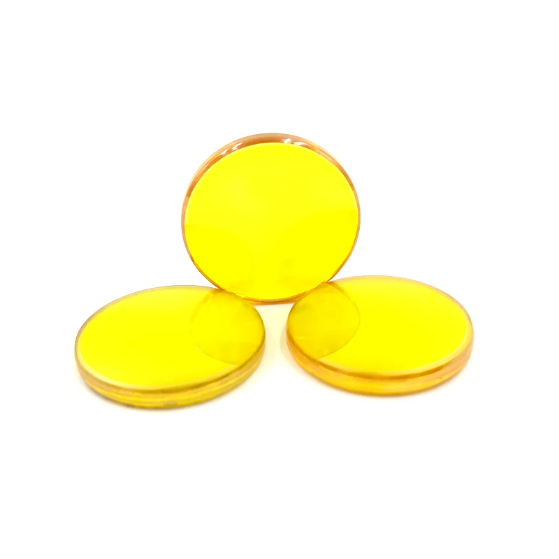عدسة بؤرية ليزر CO2 من USA ZnS Dia25mm FL50.8mm FL63.5mm FL101.6mm لـ 150-500 واط ماكينة نقش وقطع بالليزر شحن مجاني