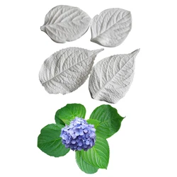 NEW Large Hydrangea Leaf Silicone Mold Cake Decorating Tool Chocolate Gumpaste,Sugarcraft,Fondant Mould M2476