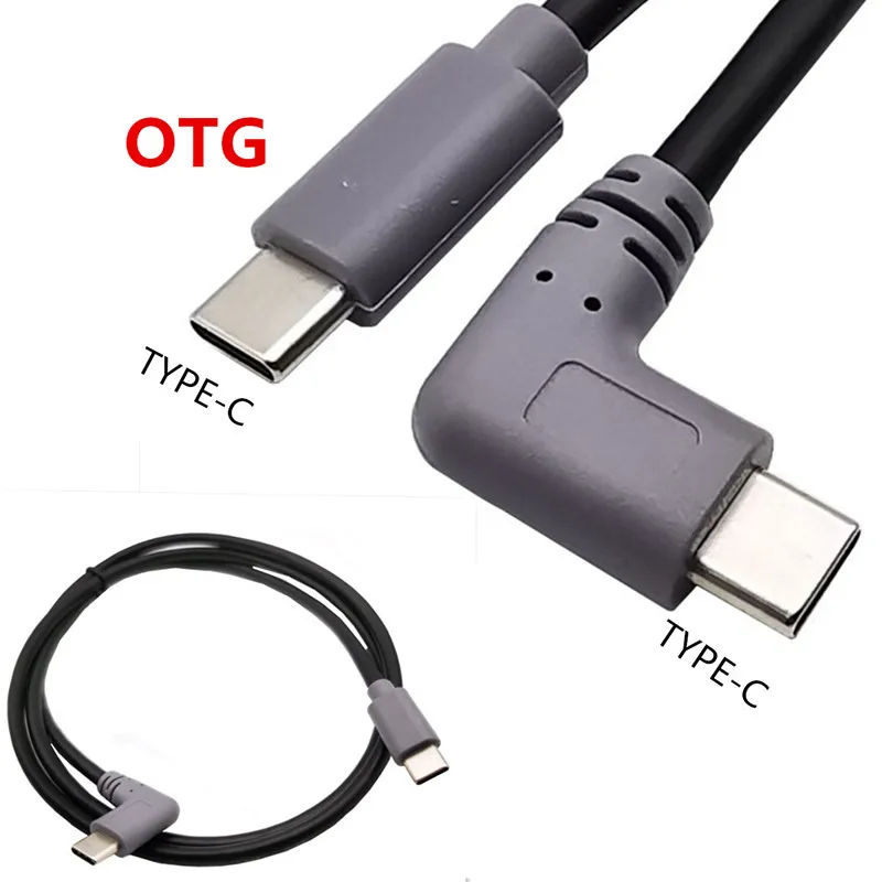 USB-C tipo C a Mini USB 5 pines y Micro USB 5 pines y tipo C USB C macho a macho Cable OTG copia de datos Cable adaptador de carga 1m/100cm