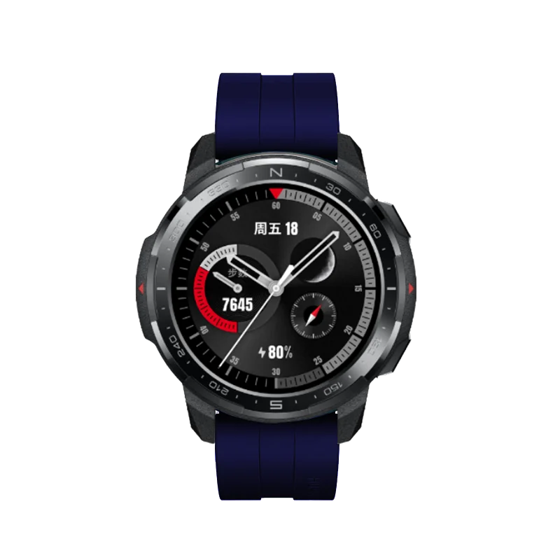 AKBNSTED 22 MM siliconen sportband voor Huawei Watch GT 46 MM/GT 2 46 MM/GT 2 Pro/Honor GS Pro/Huami Amazfit GTR 47 MM/GTR 2 band