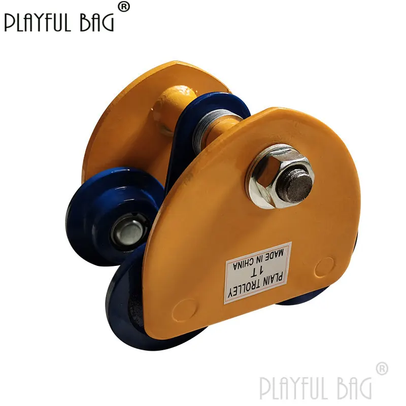 

PB Playful bag Hoist I-steel pulley of cathead crane Chain block lifter Handcart High quality Oudoor sport equipment ZL87