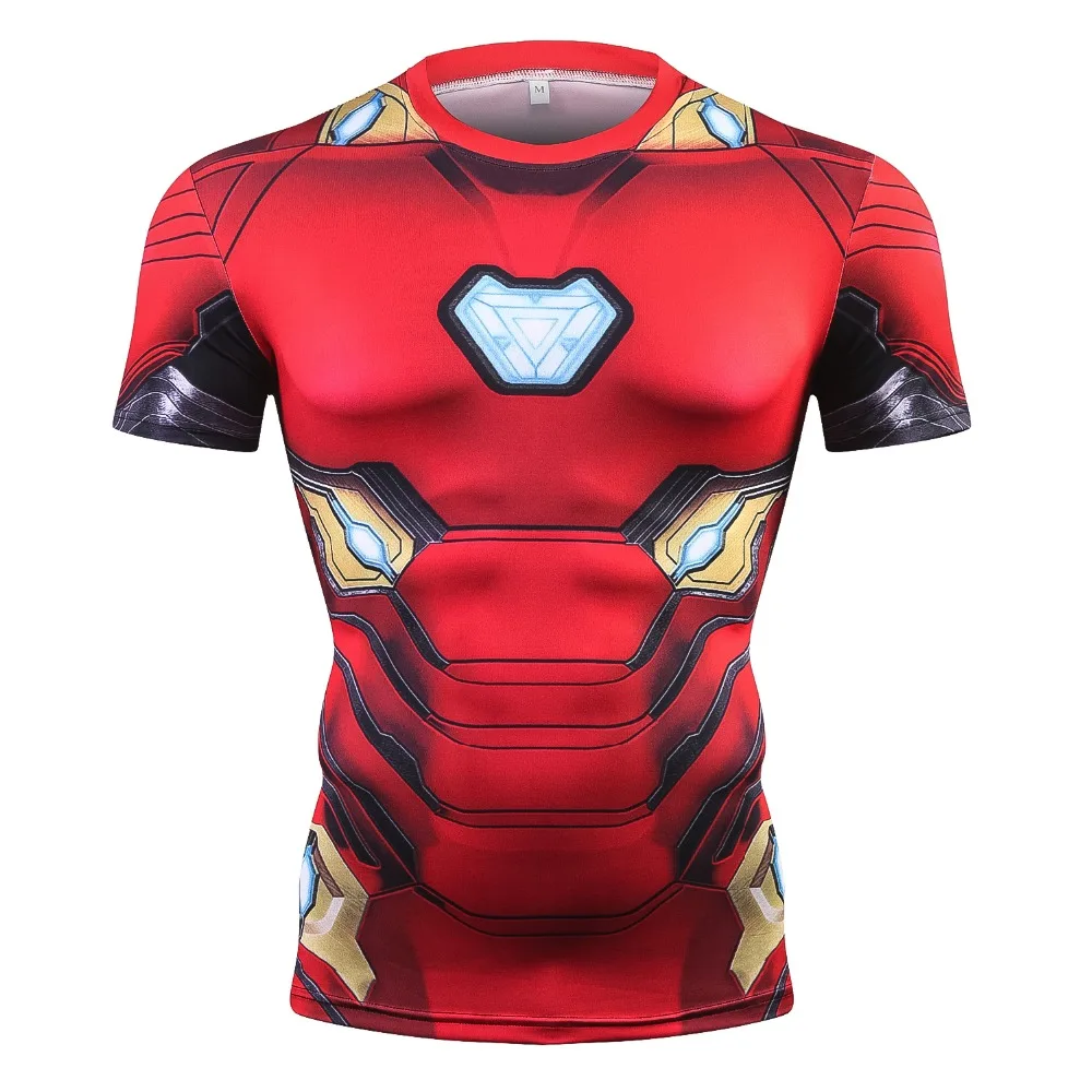 Summer Fashion Compression T-Shirt Men 3D Printed Comics School Men T Shirt Short Sleeve Brand Shirt Cosplay Tops Tees