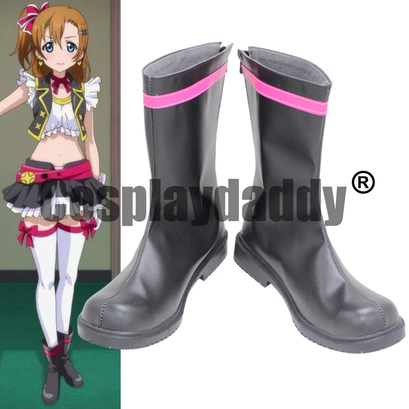 Love Live! School Idol Project Otonokizaka Academy μ's Kousaka Honoka Kosaka No Brand Girls Ver. Anime Cospay Shoes Boots X002