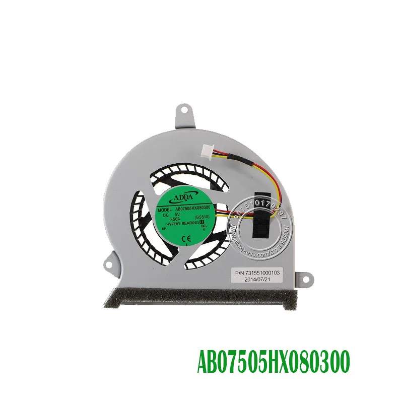 Imagem -02 - Portátil Cpu de Refrigeração Ab07505hx080300 Gs510 Ventilador para Vorke v6 Barebone Gra pc Gtx960m Gs510 731551000103 731551000104