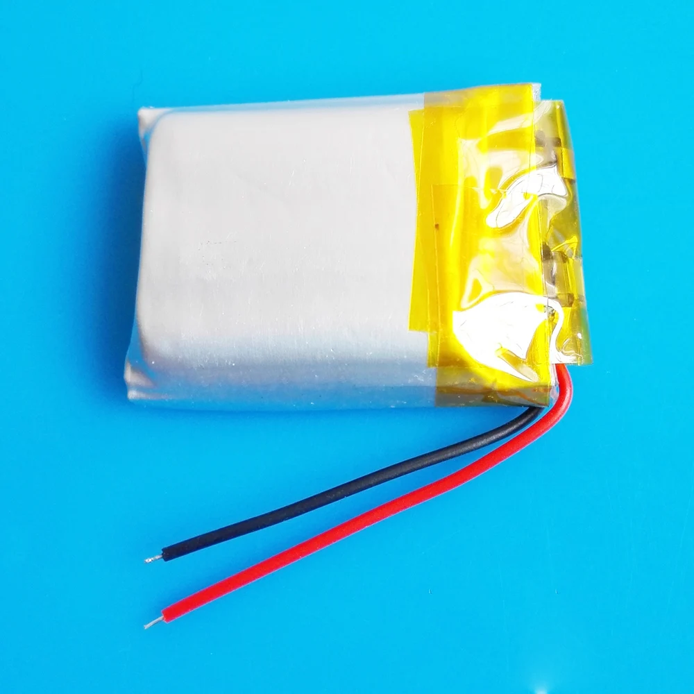 3 szt. 3,7 V 280 mAh polimerowy akumulator litowo-polimerowy Lipo 702025   Zasilanie dostosowane CE MSDS do rejestratora inteligentnego zegarka MP3