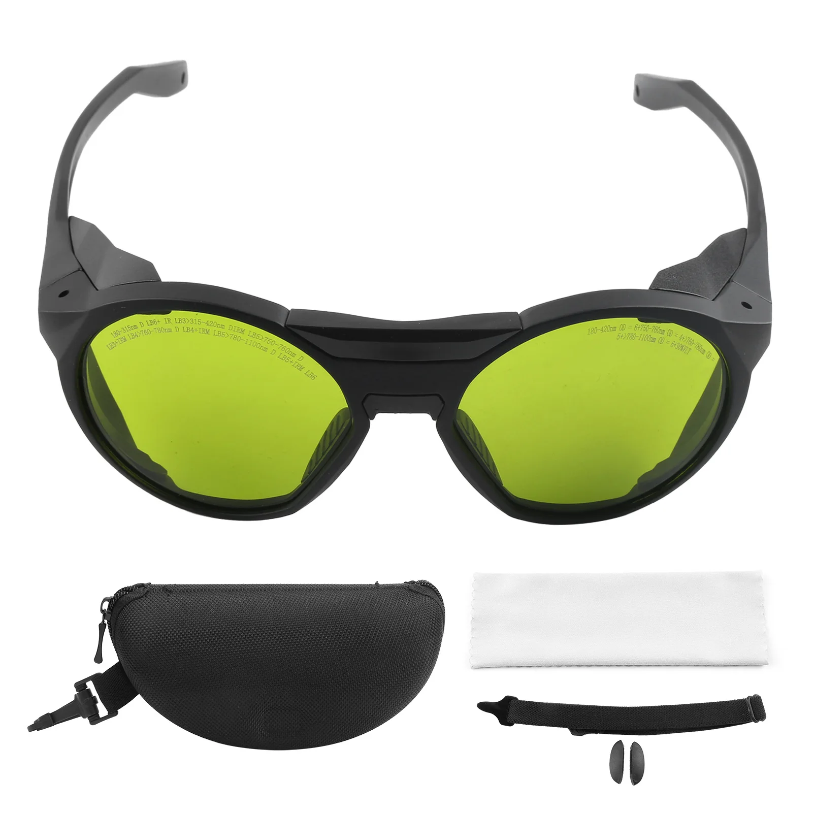 Anti-Light Radiation Glasses 980nm Cutting Machine Goggles 1064nm Laser Shading Filter Laser Goggles