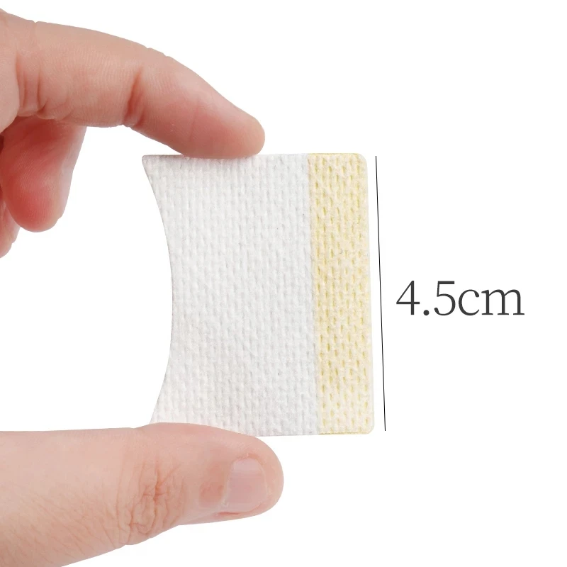 40 Uds. Parche adhesivo desechable de algodón para pestañas, almohadillas para los ojos, parche para extensión de pestañas, herramientas de