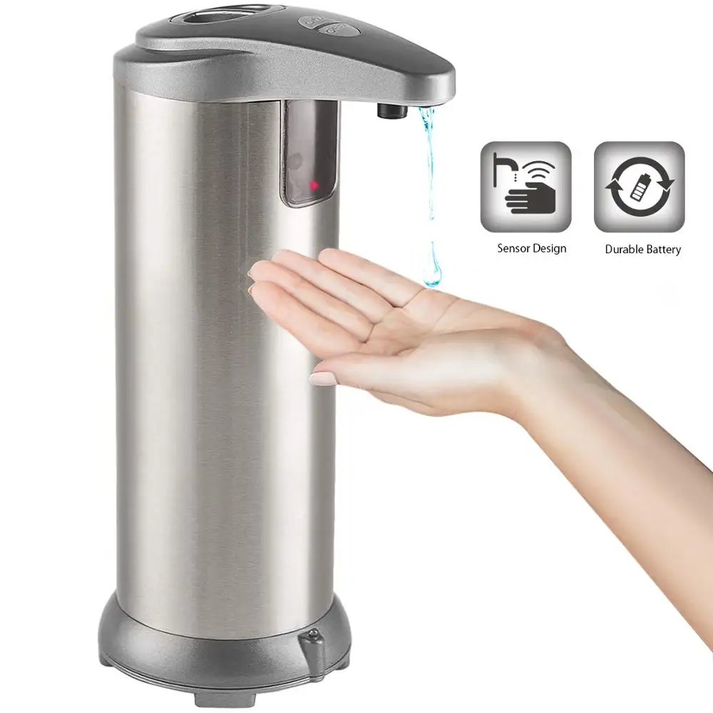 Intelligent 250ml Automatic Liquid Soap Dispenser Induction Touchless Children Hand Washing Dispenser for Kitchen Bathroom