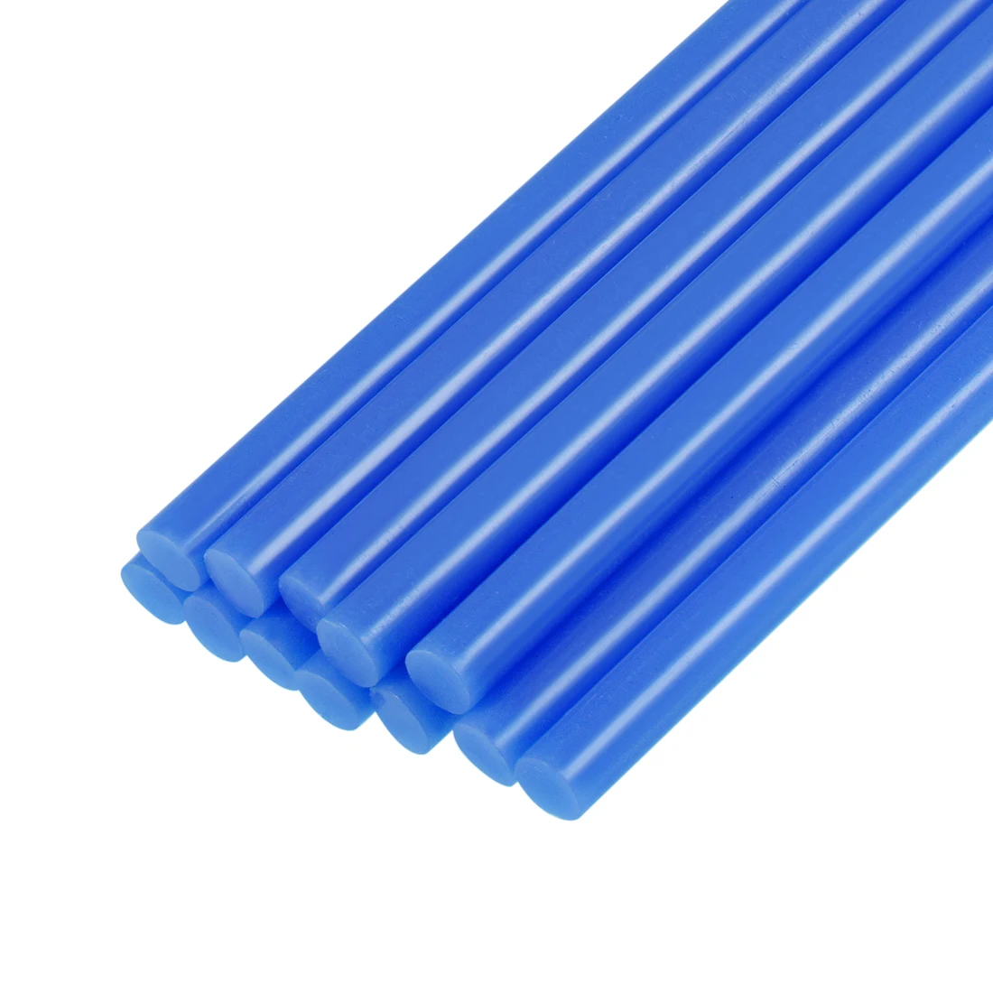 

uxcell Mini Hot Glue Sticks for Glue Gun 0.27-inch x 4-inch Blue 12pcs