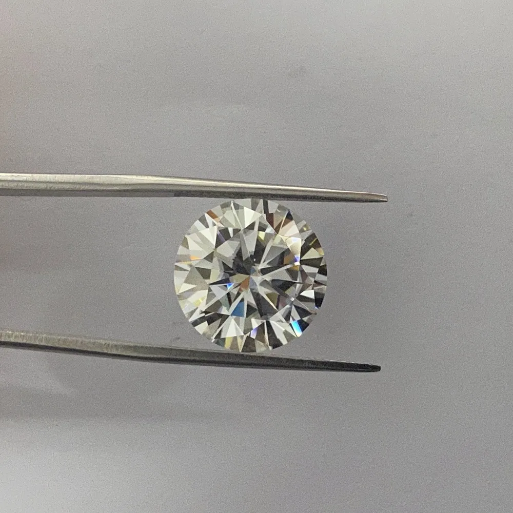 

Mosangnai Round 6.5mm IJ VVS1 Loose Diamond Moissanite Pirce Per Carat