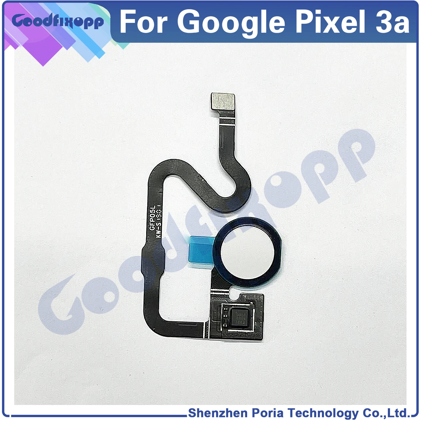 For Google Pixel 3A G020A G020E G020B Phone Home Button FingerPrint Touch ID Sensor Flex Cable Ribbon Repair Parts Replacement