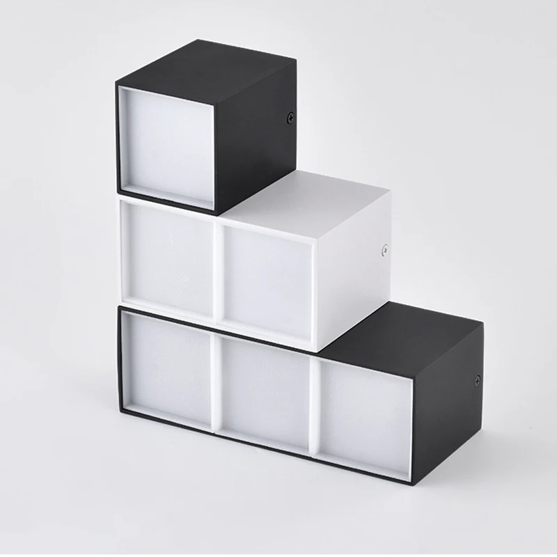 12W 18W 30W Square Surface Mounted Downlight Living Room Nordic No Main Light Box Light Hole Free Grille Light Ceiling Spotlight