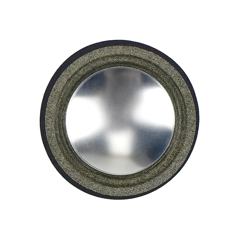 Alumínio Filme Tweeter Speaker com Diafragma Dome, Treble Speaker Bobina, Rapeir Speaker Acessórios, 2PCs, 25,5 milímetros