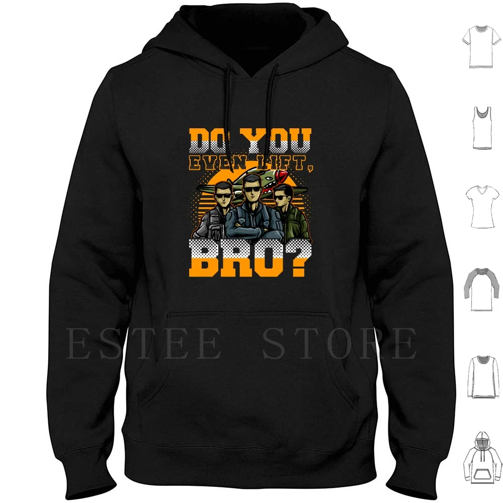 Airplane Pilot Air Force Hoodies Long Sleeve Do You Even Lift Bro Airforce Jet Fighter Usfa Pilot Fighter Pilot