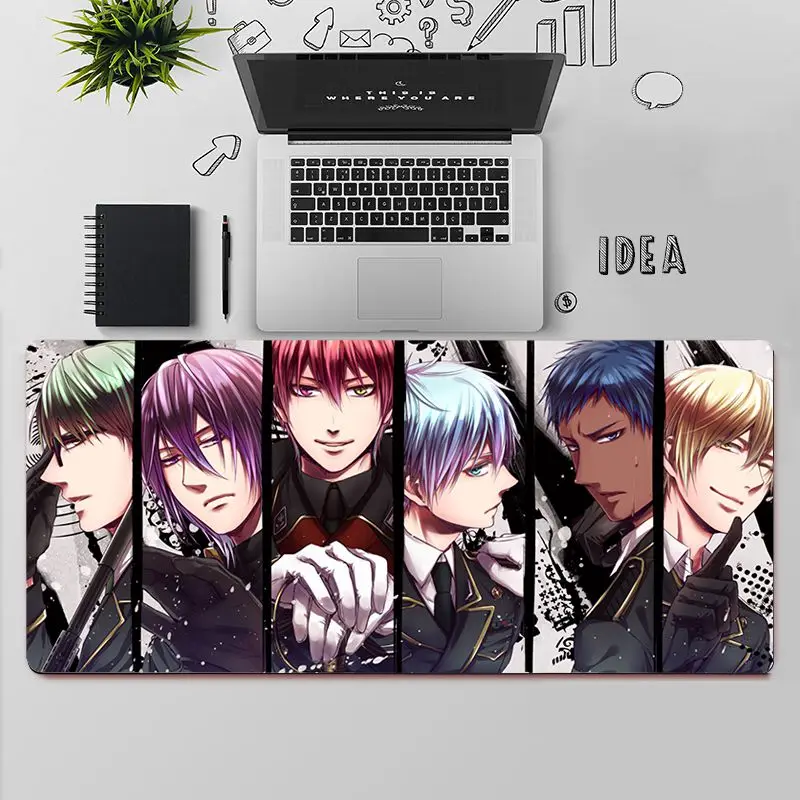 YNDFCNB Top Quality Kuroko Basketball Natural Rubber Gaming mousepad Desk Mat Free Shipping Large Mouse Pad Keyboards Mat