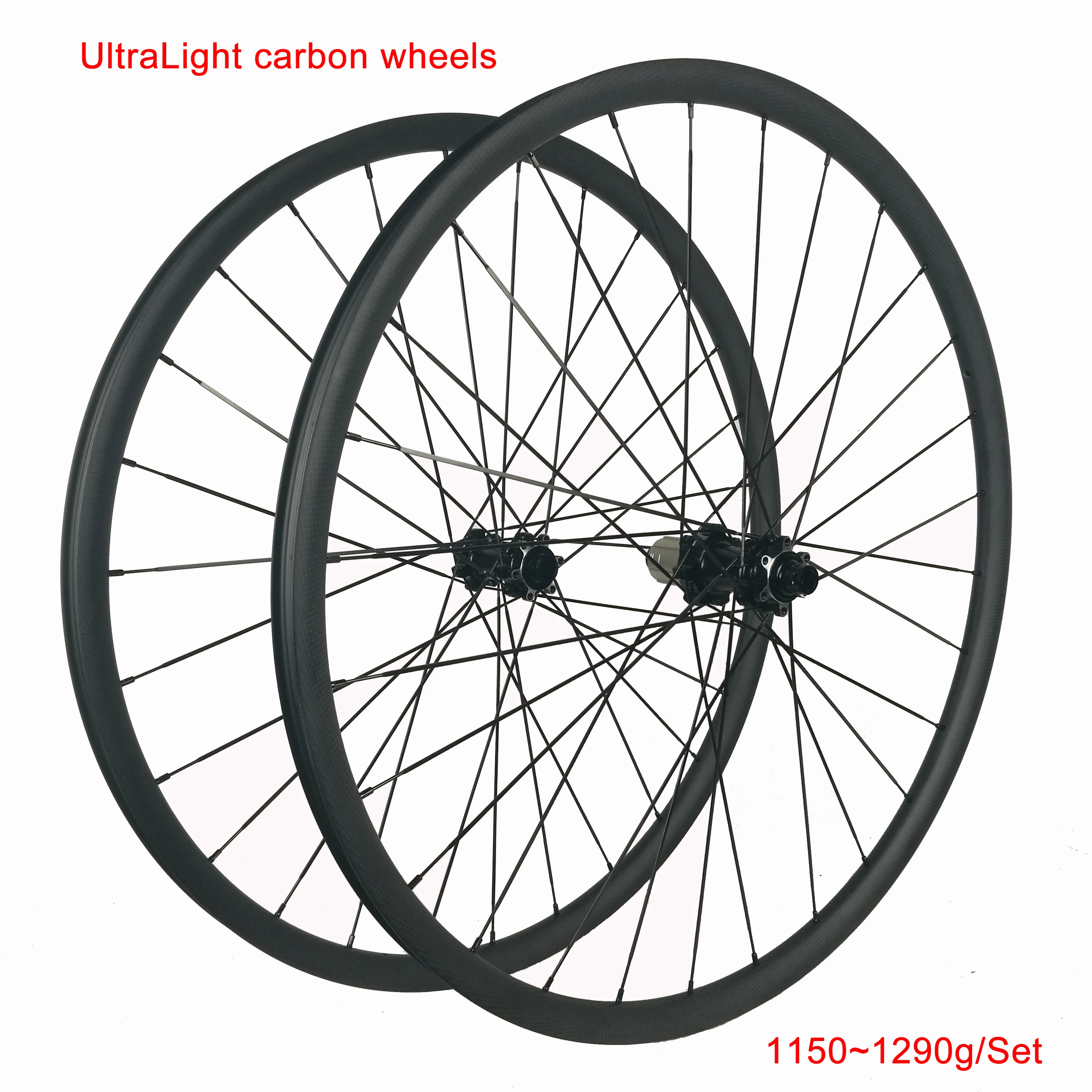 29/27.5/26er Climbing Mountain Bike Carbon Wheel 35X25mm Mtb Wheelset Clincher Tubeless QR/TA 6 Bolt/Center Lock Type Ultralight