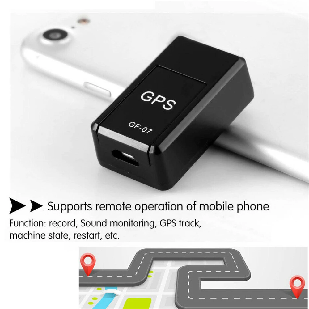 Mini Magnetic Car Vehicle GSM GPRS GPS Tracker Locator Real Time Tracking Portable Car GPS Tracker GF-07 Tracking Device