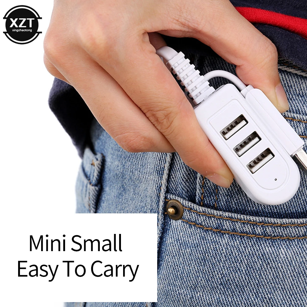 USB Hub 3.0 USB 3.0 Hub USB Splitter ความเร็วสูง3 6พอร์ต All In One สำหรับ PC อุปกรณ์คอมพิวเตอร์