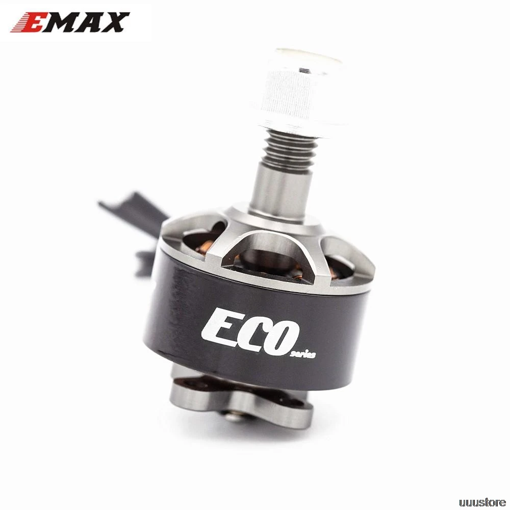 ブラシレスモーターemaxeco 1407,マイクロシリーズ2〜4s,kv,3300kv,4100kv,fpvレーシングドローン用,rcクワッドコプタードローン用部品,1/個