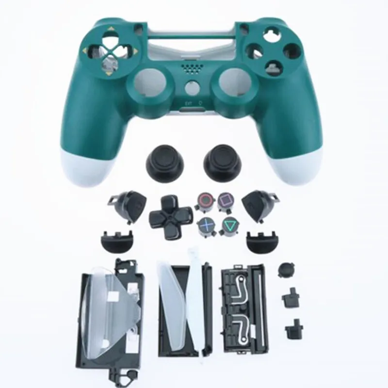 Casing Pengganti Rangka Set Penuh Pengatur DIY Casing Gamepad Shell UNTUK Sony PS4 Pro JDS040 JDM-040 Pengontrol dengan Tombol