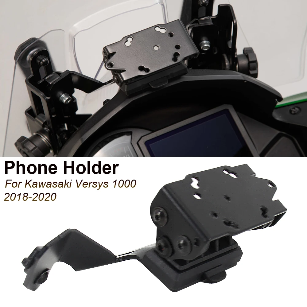 NEW Motorcycle Accessories Modified GPS Navigation Bracket For Kawasaki Versys 1000 VERSYS1000 2018 2019 2020