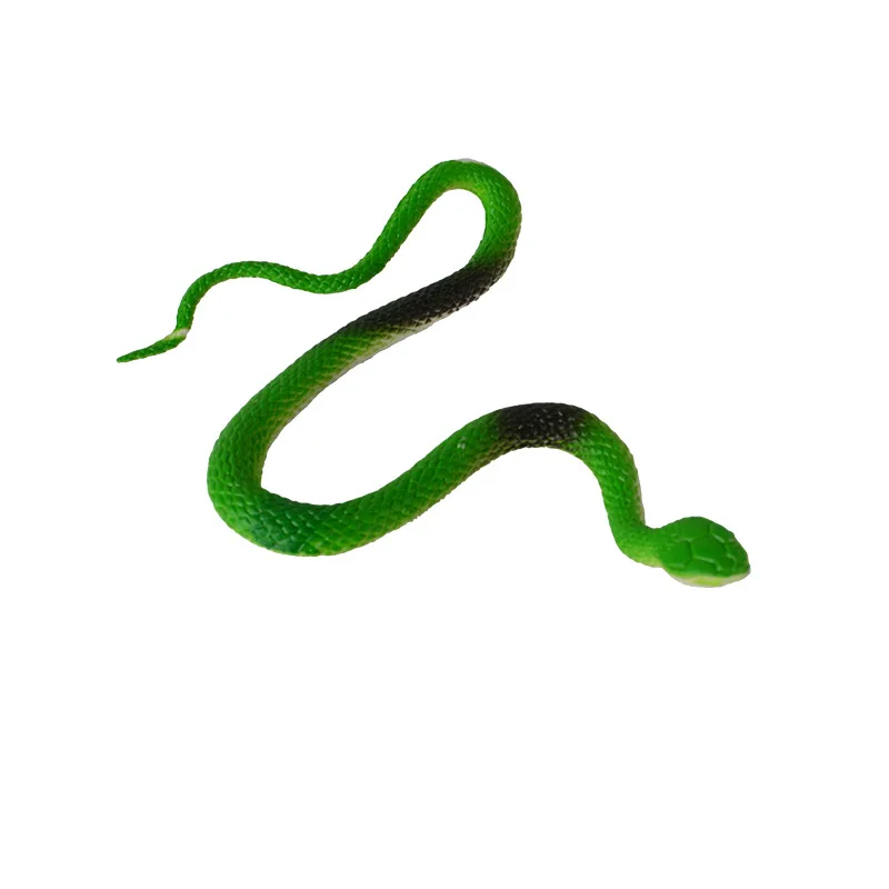 1pcs Creative Simulation Snake Fake Snake Small Snake Soft Rubber Snake Plastic Scary Toy Novelty Funny Toys