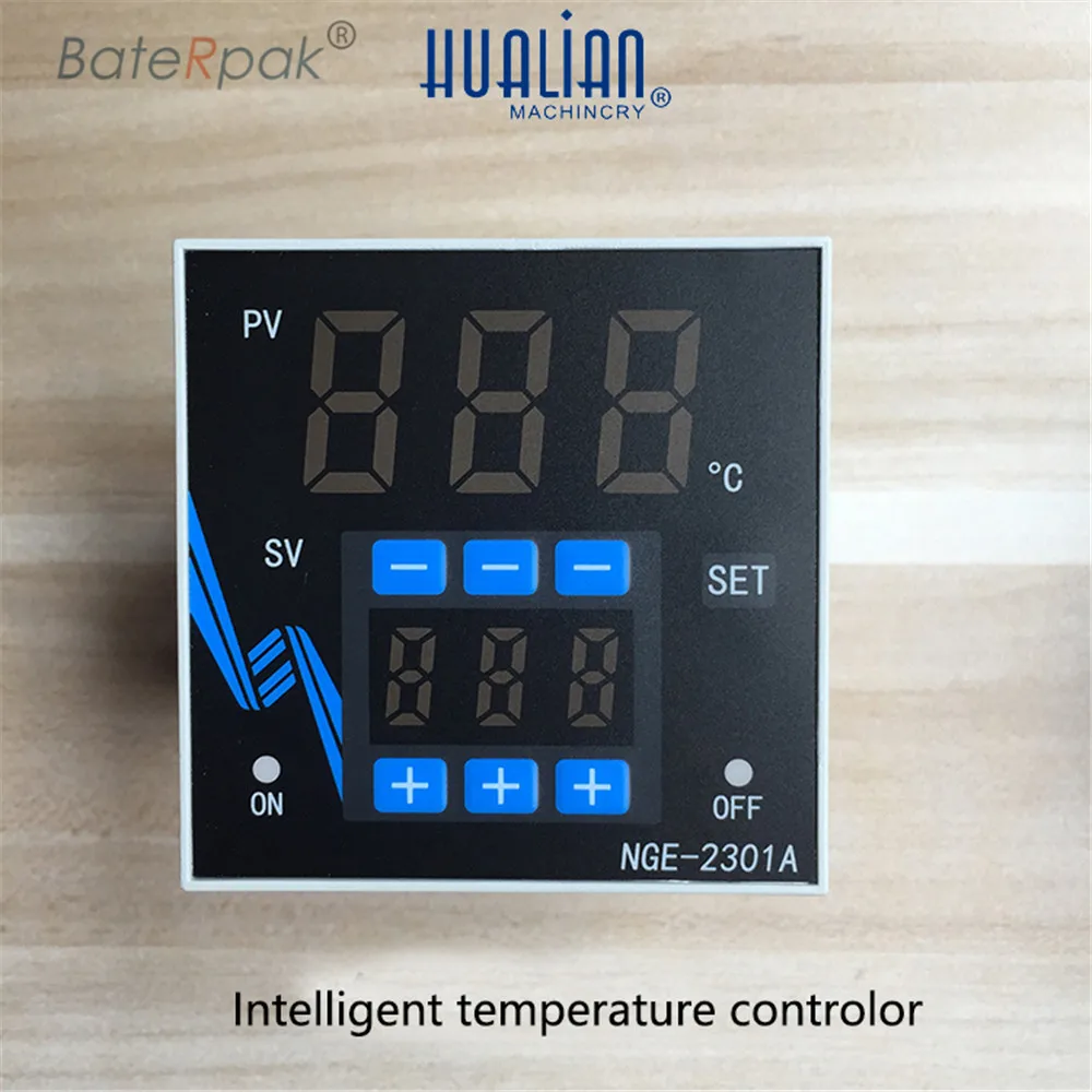 HUALIAN Continuous Sealing Machine 770/810/980/1010/1120 Temperature Controller NGE-2301A/B,BateRpak Band sealer parts