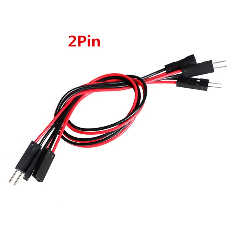 10PCS 2.54MM Pitch Wire Dupont Line Female to Female 1P2 3 4 5 6 Pin Dupont cable connector JUMPER CABLE WIRE FOR PCB 3D Printer