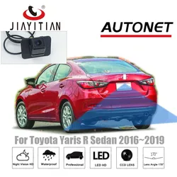 JIAYITIAN For Toyota Yaris R Sedan Mazda 2 Demio sedan 2016 ~2019 original Factory Screen Adapter Cable Rear View Camera/kit