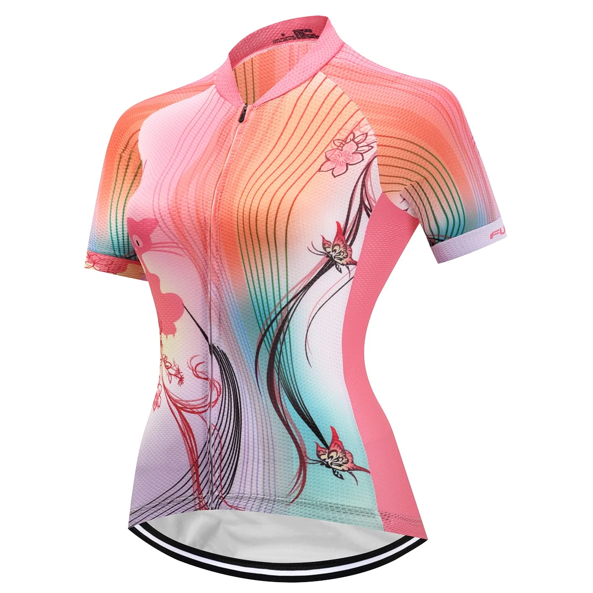 

Women cycling wear 2020 Summer Short Sleeve Cycling Clothing Slim Breathable Mountain Bike MTB Bicycle Wear Cycling Jersey