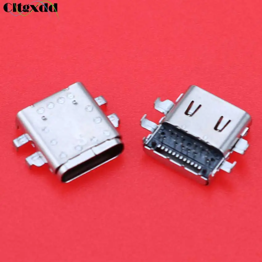 1PCS Type-C Jack USB Connector Socket Charging Port Power Plug For HP TPN-Q178 13-W02TTU 13-AC 13-W 10-N Pavilion X2 10-N