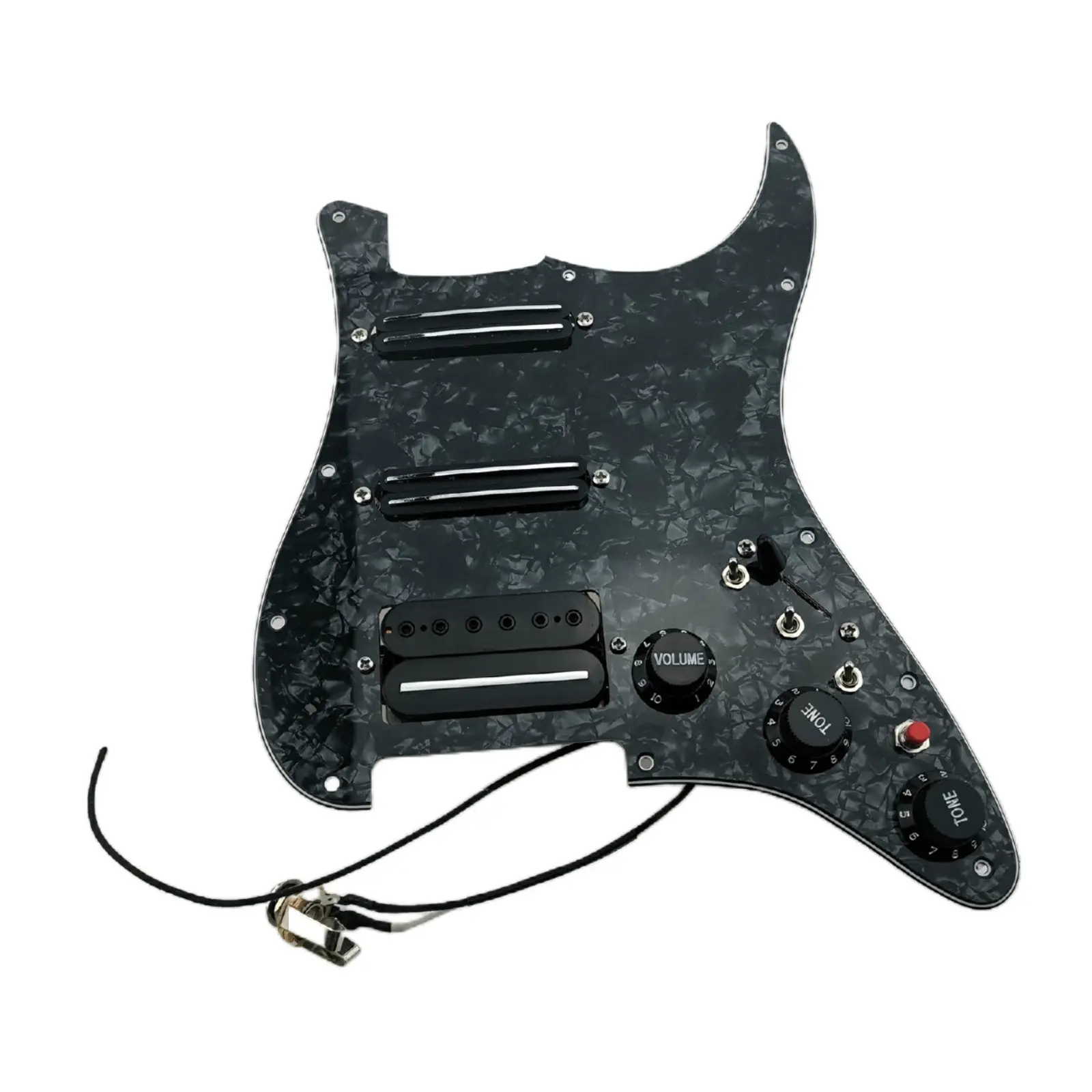 

- Guitar Pickups Humbucker Pickup Prewired loaded Pickguard Guitar Alnico 5 HSS Wiring Harness Push-Pull Single Cut Set