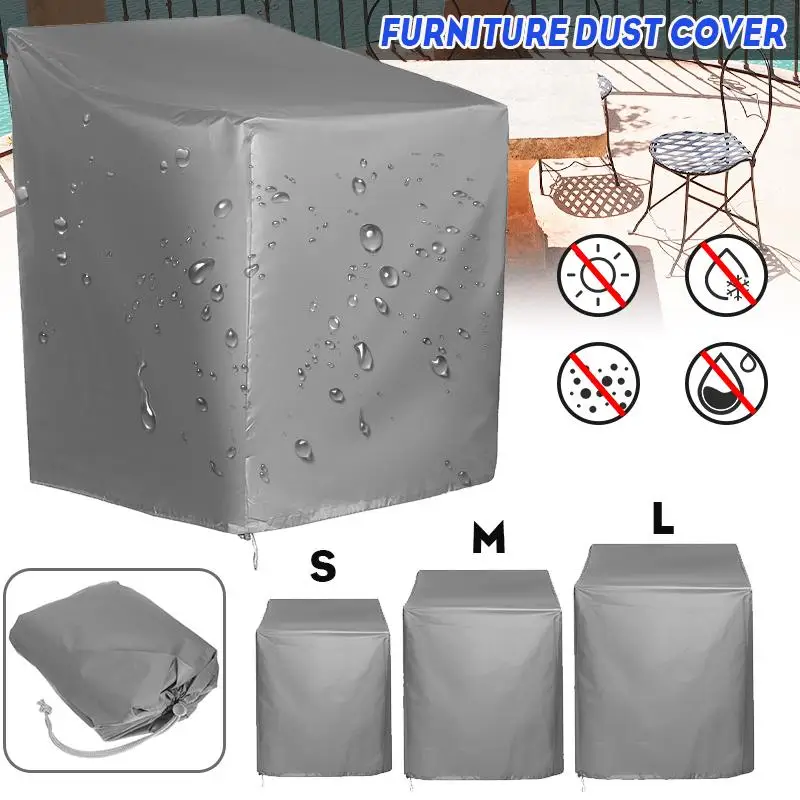 Waterproof Outdoor Furniture Cover Patio Garden Table Chair Covers Rain Snow Cover For Sofa Dust Proof Cover