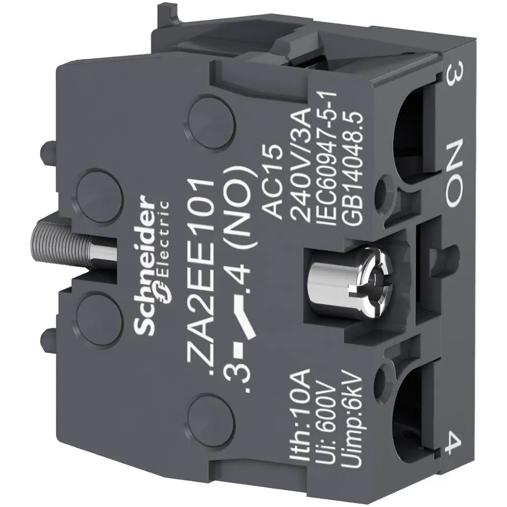 ZA2EE101 Single contact block for head Ø22 - 1 NO