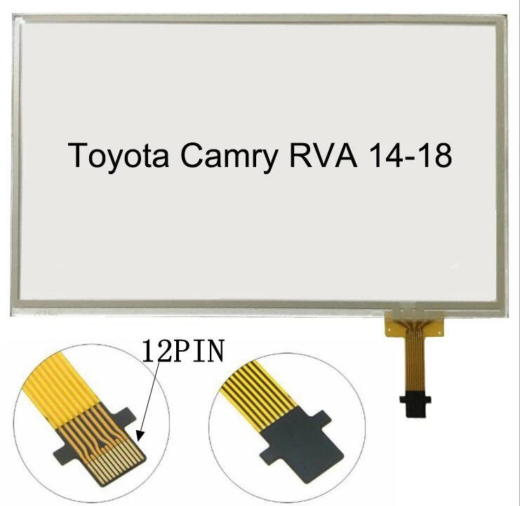 Toyota Camry RVA navigation touch screen C070VTN01 LCD touch screen 7 inch 14-18