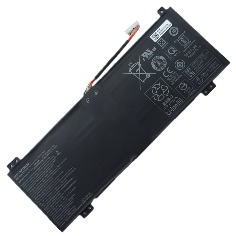 

AP16K4J AP16K5J KT00205003 NX.GPZEK.002 Laptop Battery For Acer Chromebook Spin 11 R751T R751TN CP511 C5P3 N14N N16Q14 C6DQ C4XP