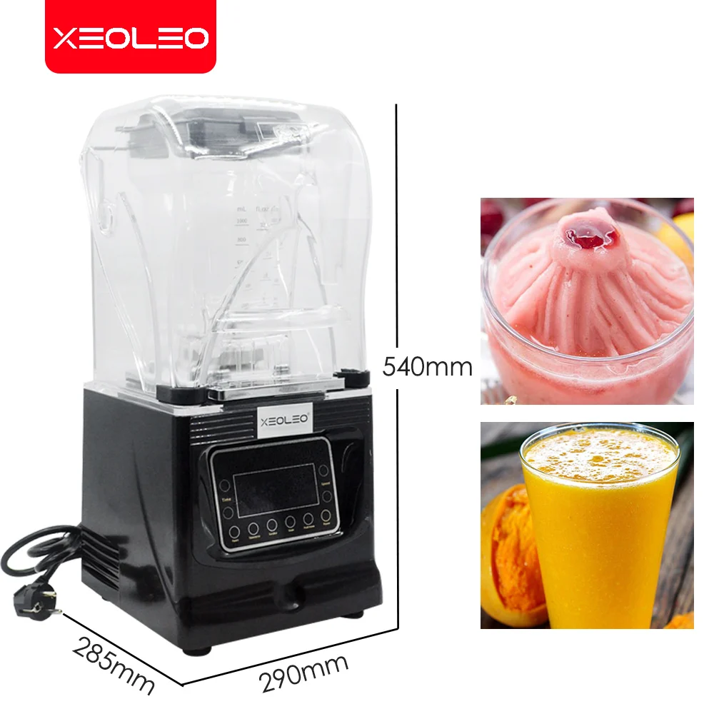 XEOLEO wielofunkcyjny Blender do wyciszania piasku z lodem Bubble Tea kupić wytrzymały, dźwiękoszczelny sokowirówka do owoców