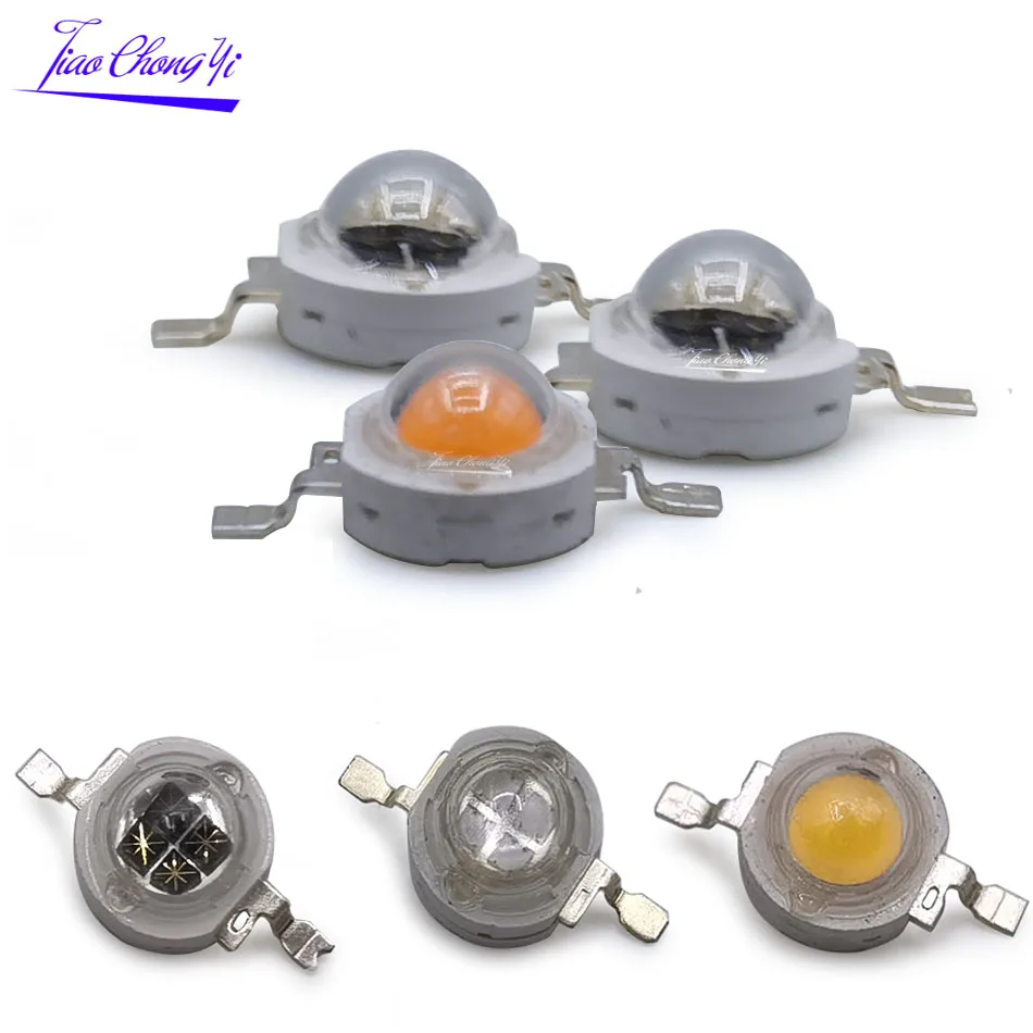 

5W High Power LED chip Lamp Bulbs SMD COB Diodes White UV IR Green Blue Full spectrum 395nm 365nm 850nm 940nm Light Beads DIY