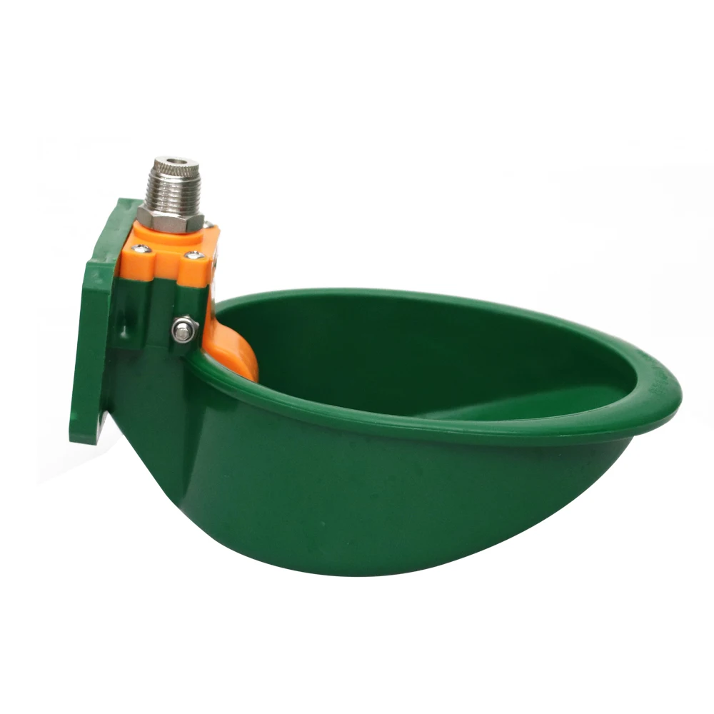 Automatic Plastic Pig and Sheep Drinking Bowl Touch-type Poultry Farm Feeding Sow Animal Thickened Water Bowl Durable Drinker