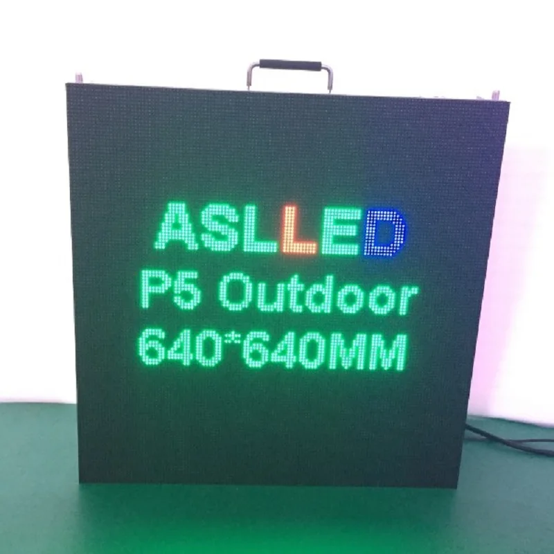 P5  led screen  LED display panel P5 640*640MM LED display panel Die-cast aluminum cabinet led display screen