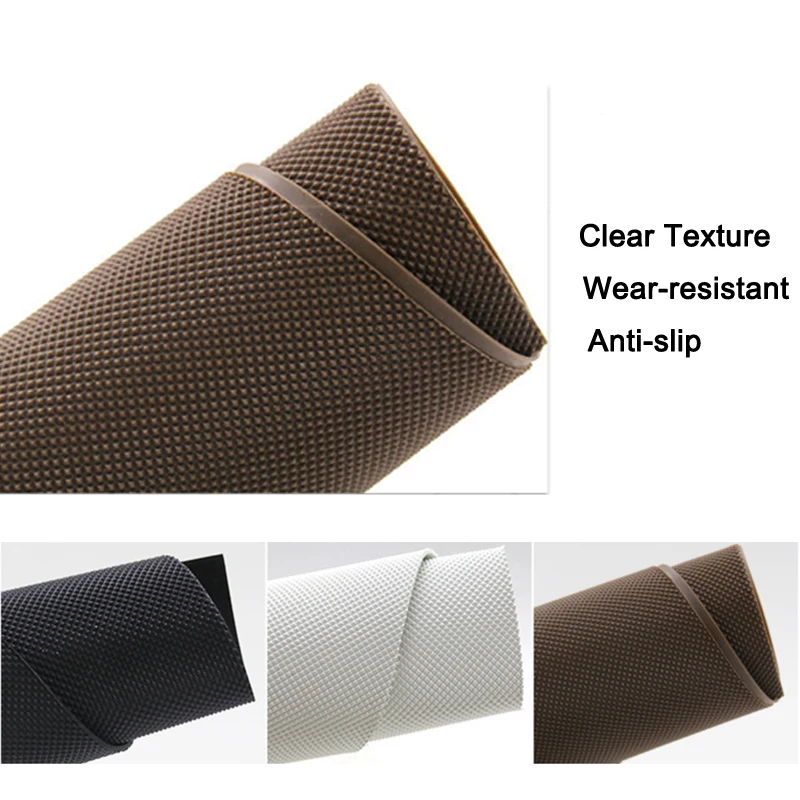 Sheet of Rubber Soles for Shoes Sole Repair Replacement Stickers Protector for Leather High Heel Shoes Outsole Anti Slip Pads