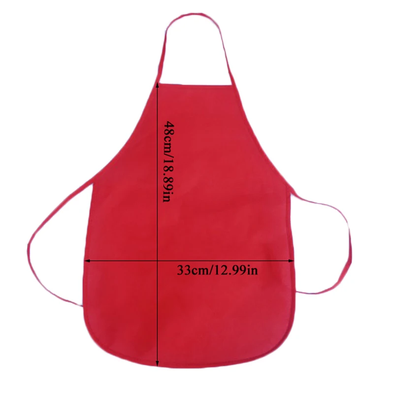 Unisex Colorful Children Aprons Waterproof Non-Woven Fabric Painting Pinafore Kids Apron for Activities Art Painting Craft Apron