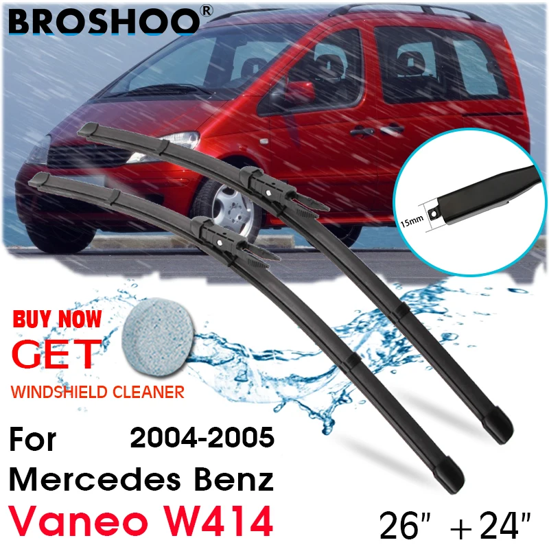 Car Wiper Blade Front Windscreen Windshield Wipers Blades Auto Accessories For Mercedes Benz Vaneo W414 26