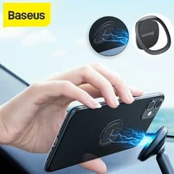 Baseus-携帯電話用の細かい見えない金属リングホルダー,携帯電話ホルダー