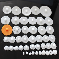 46 styles Plastic Gears Cog Wheels All The Module 0.5 Robot Parts DIY Accessary engranajes de plástico