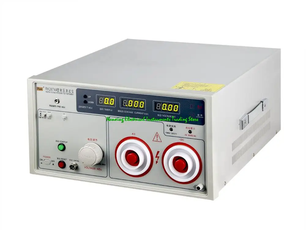 Widerstehen Spannung Tester Hallo-Topf Tester RK2674A AC & DC 20mA/10mA,20KV/RK2674C AC & DC 50KV 40mA/20mA
