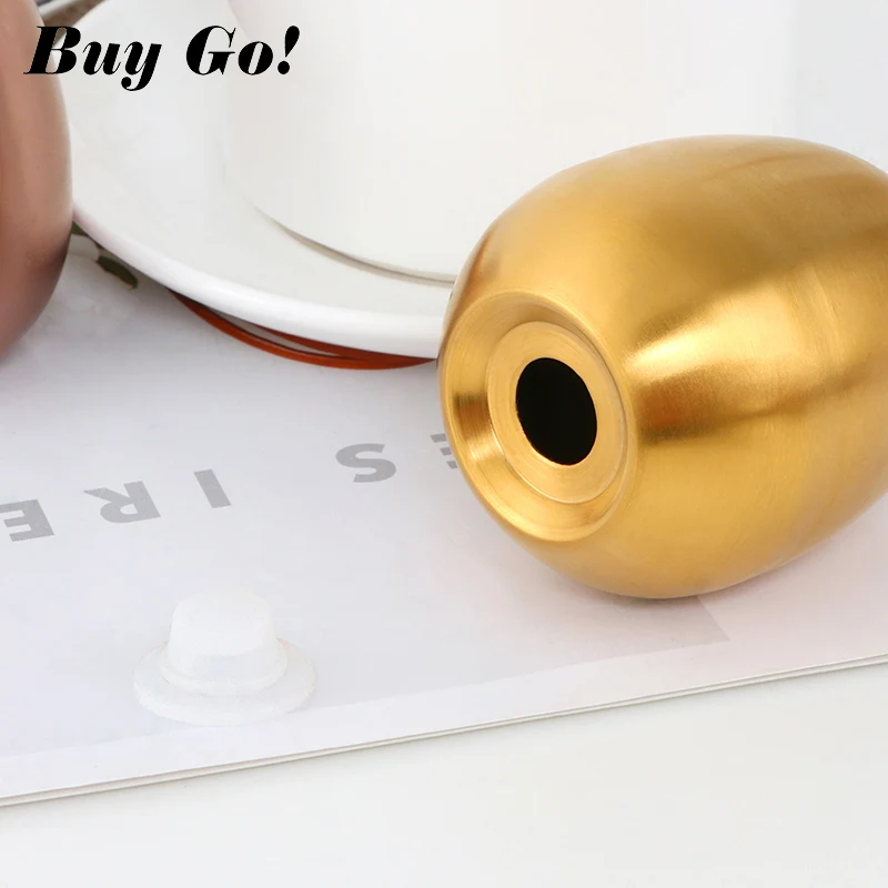 1/2PCS Salt Spice Pepper Shaker Stainless Steel Egg Shaped Condiment Bottle Kitchen Gadgets Metal Salt Pepper Holder Seasoning