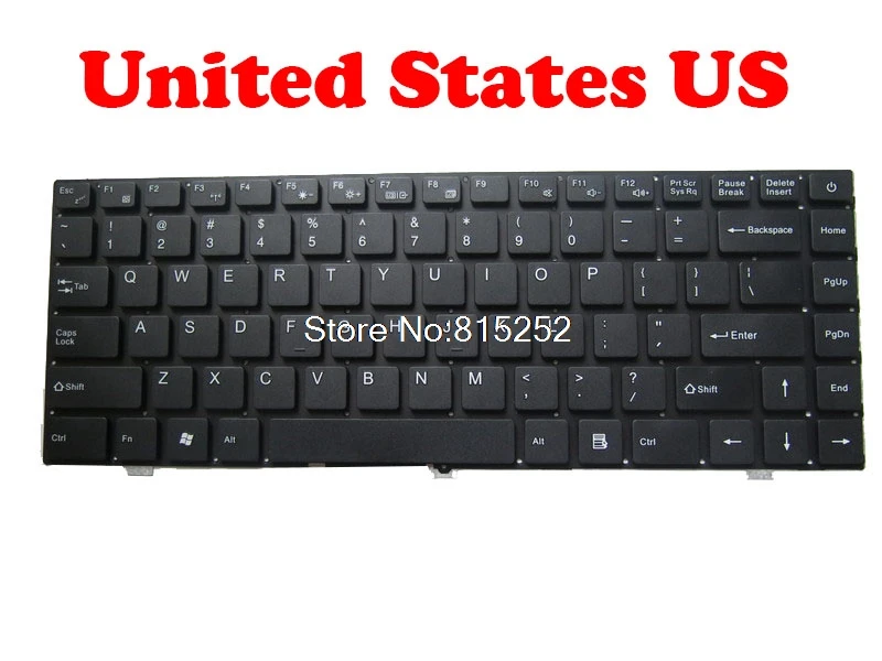 

Laptop Keyboard For Livefan S1 DK300F US PRIDE-K2039 Black New United States US