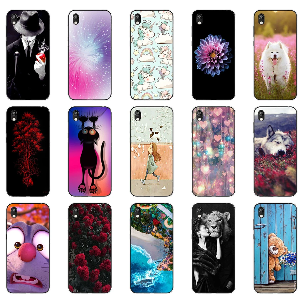 C case for Honor 8S prime Case cover Soft TPU fundas on For Huawei Honor 8S KSE-LX9 Honor8S 8 S Cover 5.71'' coque bumper cute